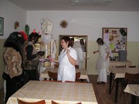 Mikuláš ve školní jídelně