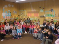 Návštěva knihovny žáků 4. a 5. třídy