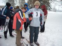 lyžařské závody žáků 2. stupně