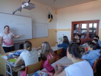 Rodilá mluvčí v hodinách anglického jazyka