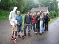 školní výlet 8. třídy - Rekreační středisko Tesla Hrorní Bradlo