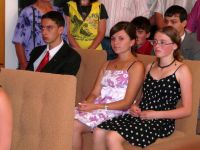 slavnostní vyřazení žáků 9. třídy