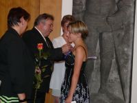 slavnostní vyřazení žáků 9. třídy