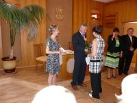 slavnostní vyřazení žáků 9. třídy