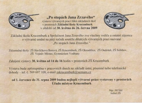 pozvánka na výstavu