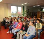 Knihovnická lekce s názvem „Sportovní abeceda“