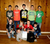 Florbal chlapců 8. a 9. tříd