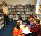 Návštěva 1. třídy v obecní knihovně