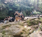 Údolím řeky Doubravy – školní výlet 9. třída